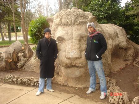 im very happy with friends